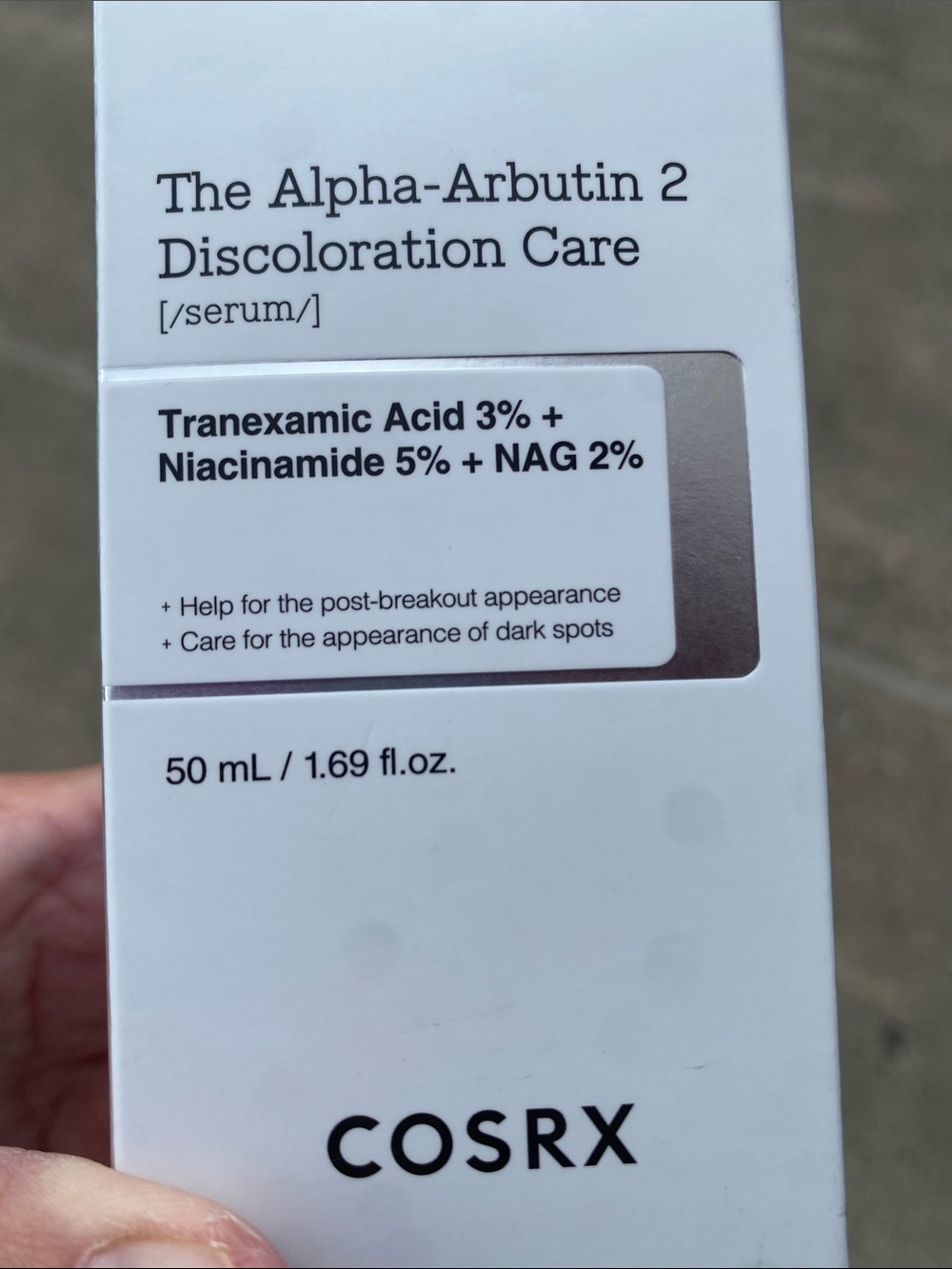 COSRX White Alpha‑Arbutin 2 Discoloration  dark spots Care Serum 50 ml